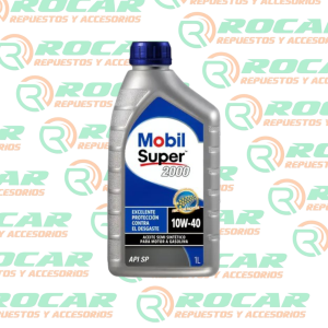 ACEITE Mobil 10W40 super 2000 1lt