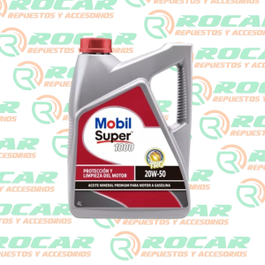 ACEITE Mobil 20W50 Super 1000 4lt