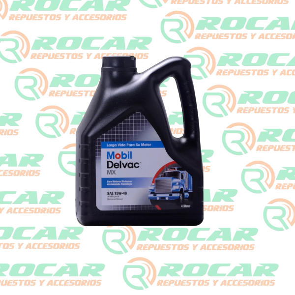 ACEITE Mobil 15W40 Delvac MX 4lt