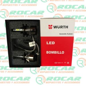 Ampolletas LED H7 WURTH