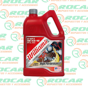 ACEITE williams 15w40 gt wp-5 high performance sl/ch-4 1galon