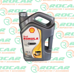 ACEITE SHELL 15W40 R4X HEAVY DUTY 4LTRS