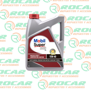 ACEITE Mobil 15W40 super 1000 4lt