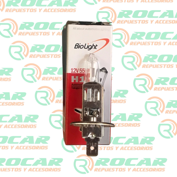 Ampolletas 12v H1 BIOLIGHT