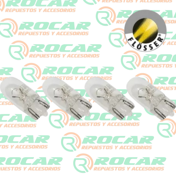 Ampolletas 12v T10 Cola/Pescado/Chica FLOSSER - Imagen 2