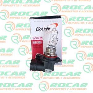 Ampolletas 12v 9005 (HB3) BIOLIGHT