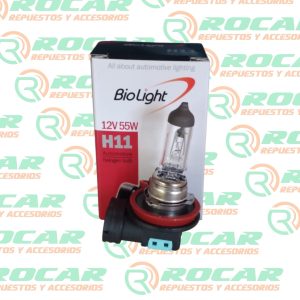Ampolletas 12v H11 BIOLIGHT