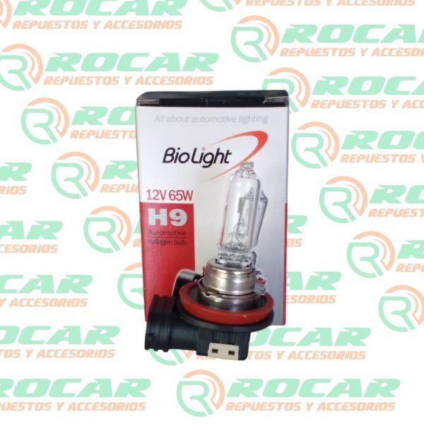 Ampolletas 12v H9 BIOLIGHT