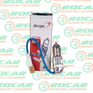 Ampolletas 12v H3 BIOLIGHT