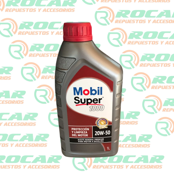 ACEITE Mobil 20W50 Super 1000 1lt