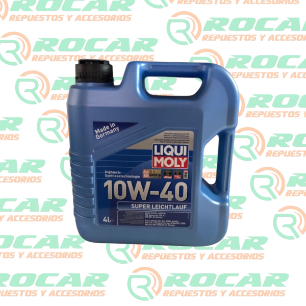 LIQUI MOLY 10W40 SUPER LEICHTLAUF SIN TETICO 4LTR